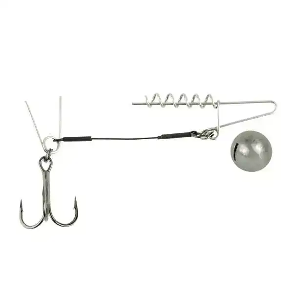 Softbait Spiral Stinger Haak: 1 - 10 gram - 9 cm