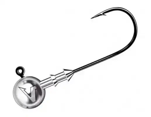 V-Point Big Game Jig Head Haak: 10/0 - 10 gram (3 st)