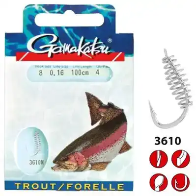 Trout 3610 N Spiral # 6 - 0,22 mm - 60 cm