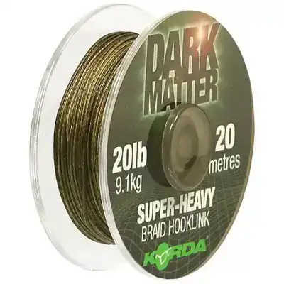 Dark Matter Super Heavy Braid Hooklink 15 lb - 6,8 kg