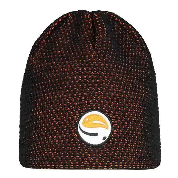 Skullcap Beanie Black / Orange