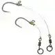 Ready Tied Chod Rigs - Barbed Maat: 4 - Long