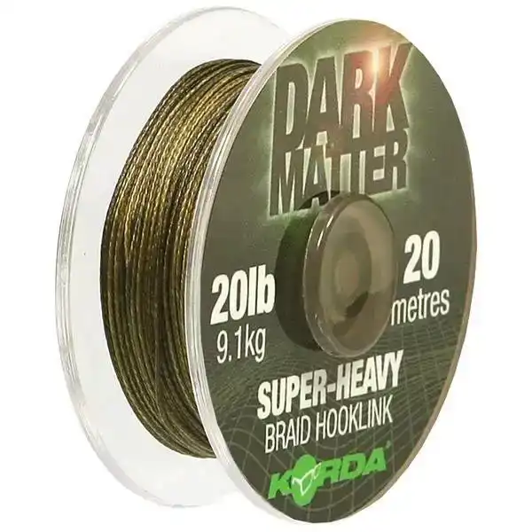 Dark Matter Super Heavy Braid Hooklink 30 lb - 13,6 kg