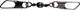 Double Safety Snap + Barrel Swivel Maat: 12