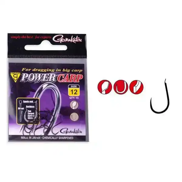G-Power Carp Flatted Eye - Barbless Maat: 10