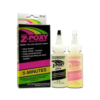 Z-Poxy 5 Minute Formula 118 ml (59 ml Resin, 59 ml Hardener)