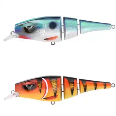 Pike Fighter Triple Jointed UV Blue Fish