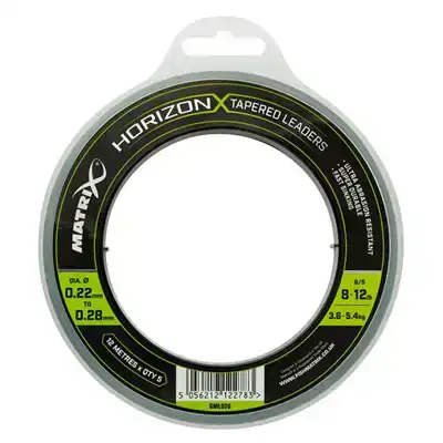 Horizon X Tapered Leaders 0,22 mm - 0,28 mm