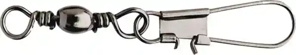 Barrel Swivel + Interlock Snap Maat: 4