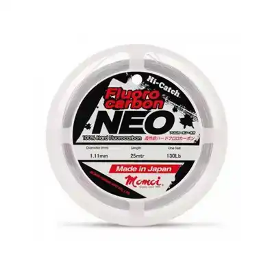 100% Hard Fluorocarbon NEO 1,05 mm - 25 meter