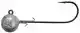 Heavy Duty Jighead Haak: 8/0 - 50 gram (2 st)