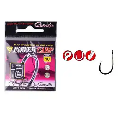 G-Power Carp Ring Eye Barbless Maat: 14