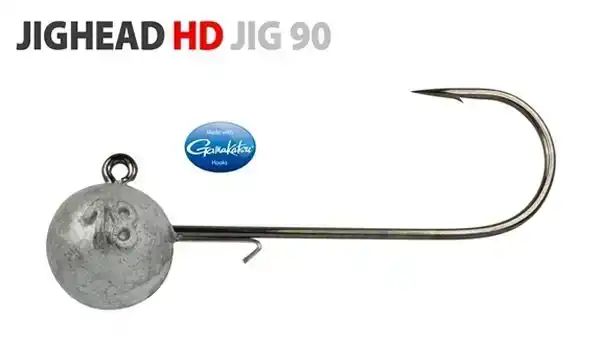 Round Jighead Heavy Duty Haak: 8/0 - 10 gram