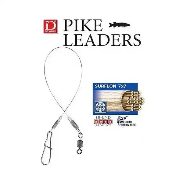 Big Game Surflon Pike Leader 7x7 30 kg - 30 cm