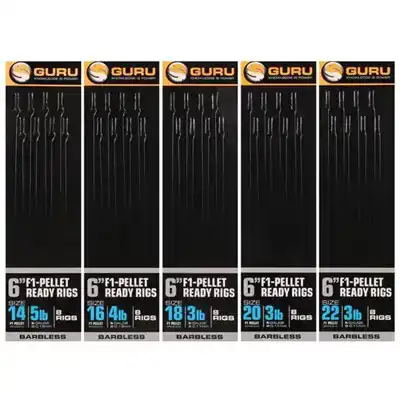F1 Pellet - Ready Rigs Haak: 22 - 0,11 mm - 6''