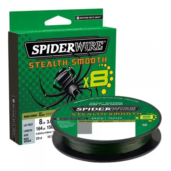 Stealth Smooth 8 Moss Green 0,09 mm - 7,5 kg - 300 m