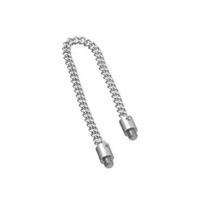 Stainless Chunky Chain - Stainless Ended 12 inch