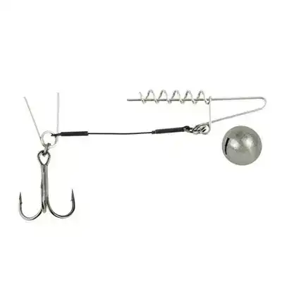 Softbait Spiral Stinger Haak: 2 - 5 gram - 5 cm