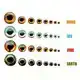 Living Eyes 8,5 mm - Fire