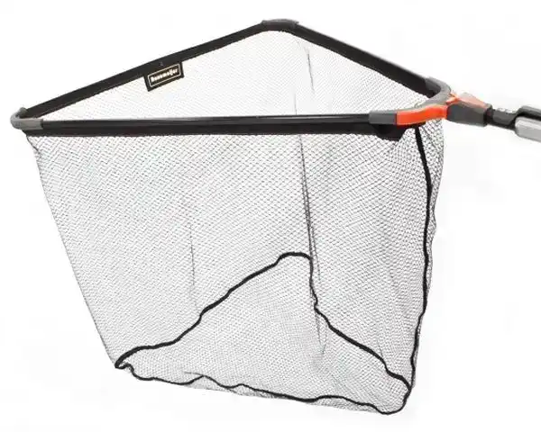 Smooth Folding Rubber Landingnet 70 x 60 cm - Steel: 106 tot 240 cm
