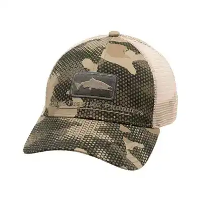 Salmon Icon Trucker Hat Slate