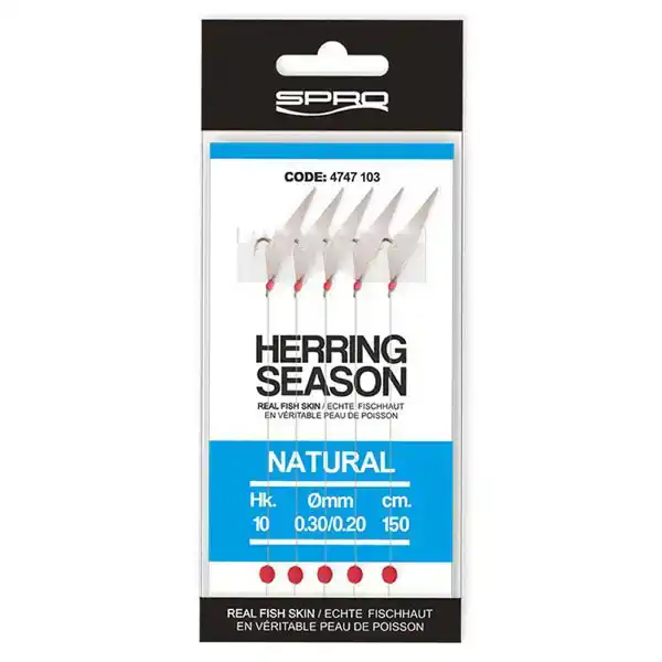 Herring Season Rigs Haak: 10 - Natural