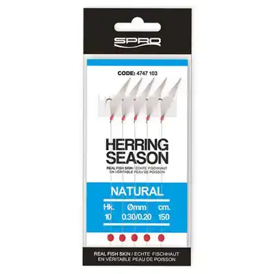 Herring Season Rigs Haak: 10 - Natural