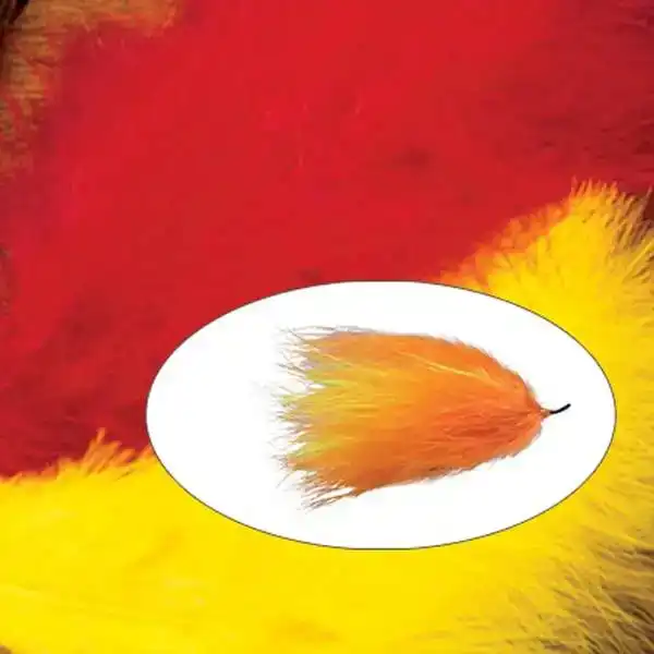 Strung Marabou Fl. Fine Orange