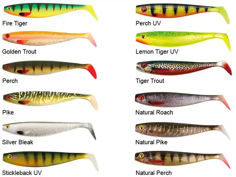 Pro Shad Natural Classics 2 18 cm - Lemon Tiger UV