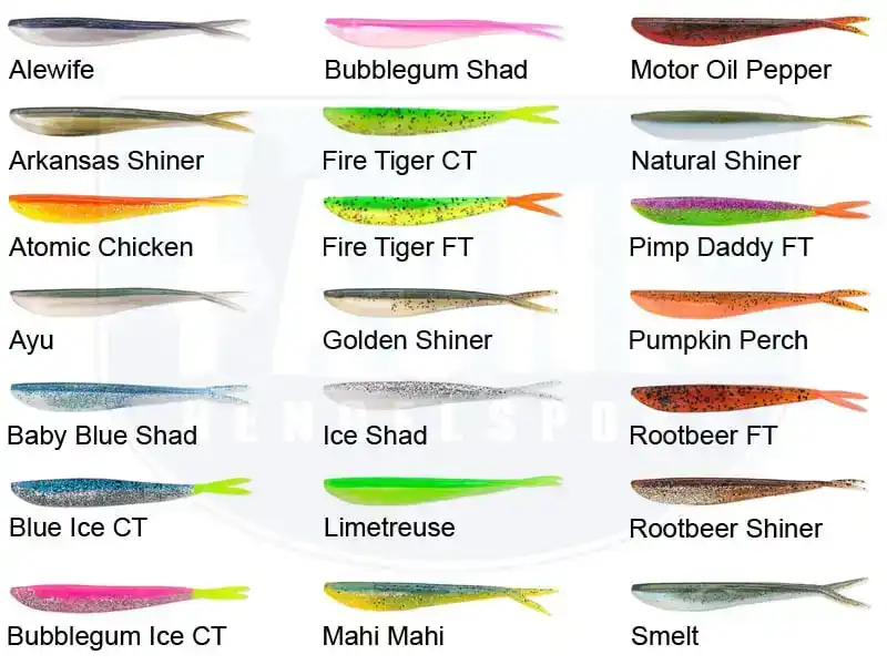 Fin-S Fish 4'' - Albino FT
