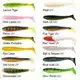 Spikey Shad 12 cm - UV Hot Olive