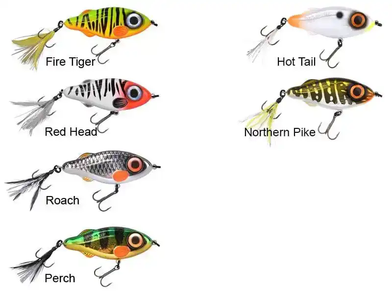 Iris Flash Jerk 9,5 cm - Roach