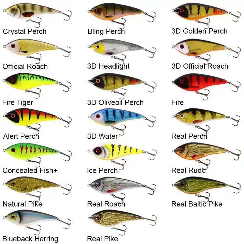 Swim Glidebait 12 cm - Sinking - Concealed Fish+