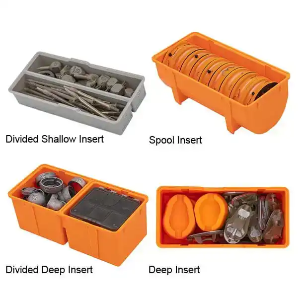 Fusion Feeder Box Insert Divided Shallow Insert