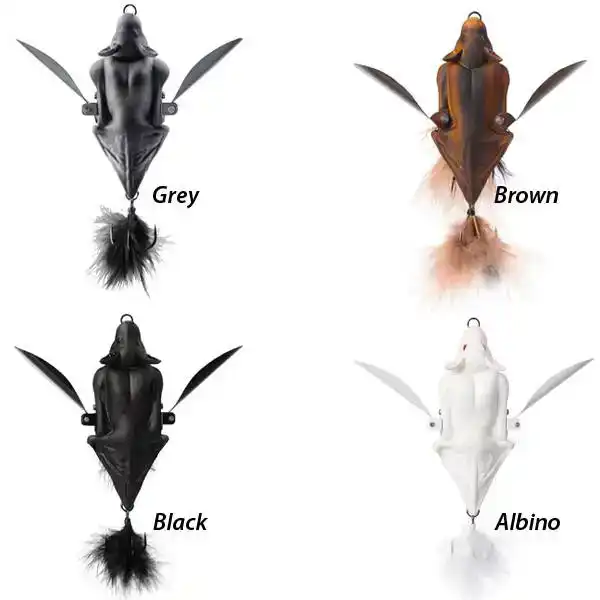3D Bat 10 cm - Albino